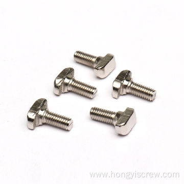 Stainless Steel square T-bolt Hammer head Bolts canada